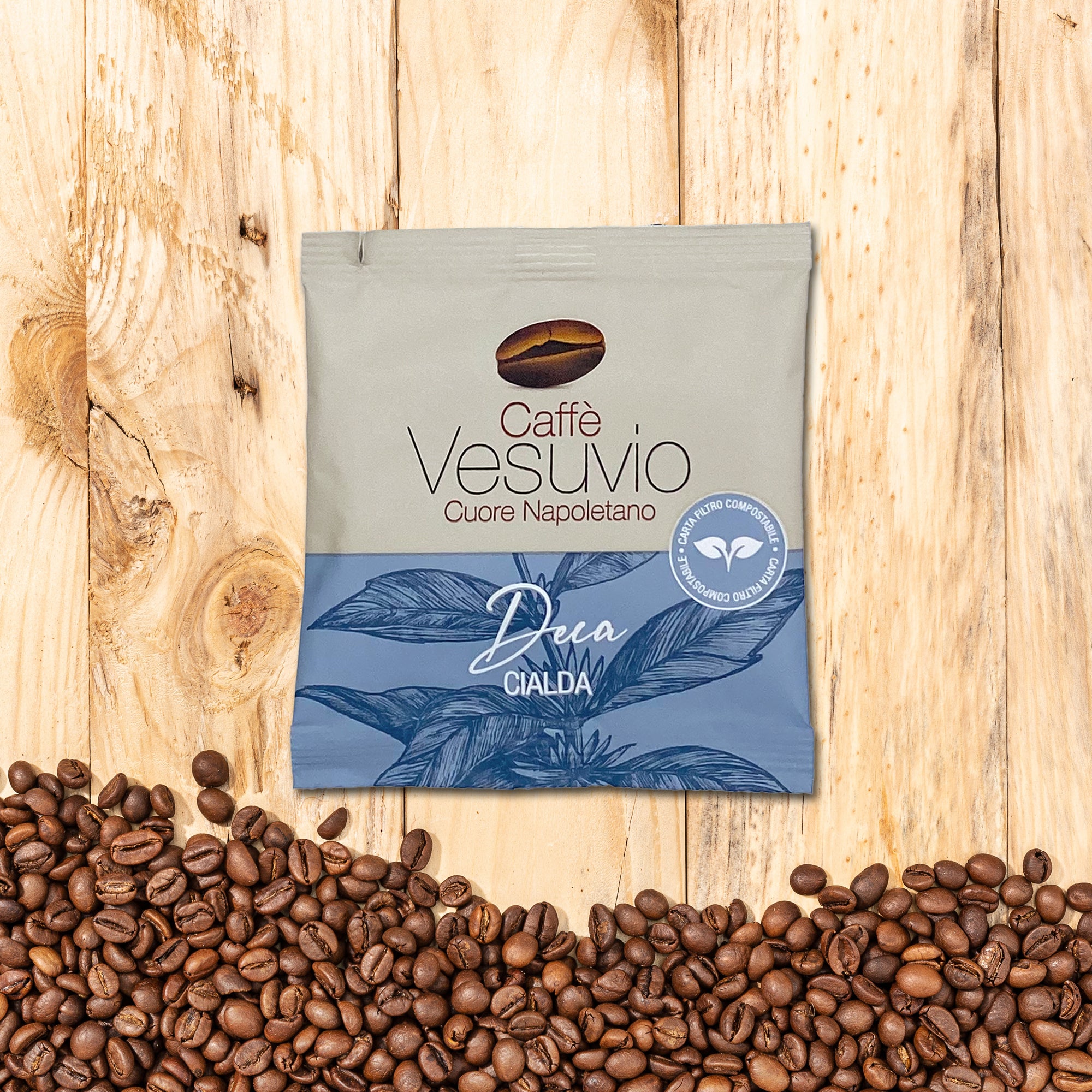 100 cialde Caffè Vesuvio decaffeinato